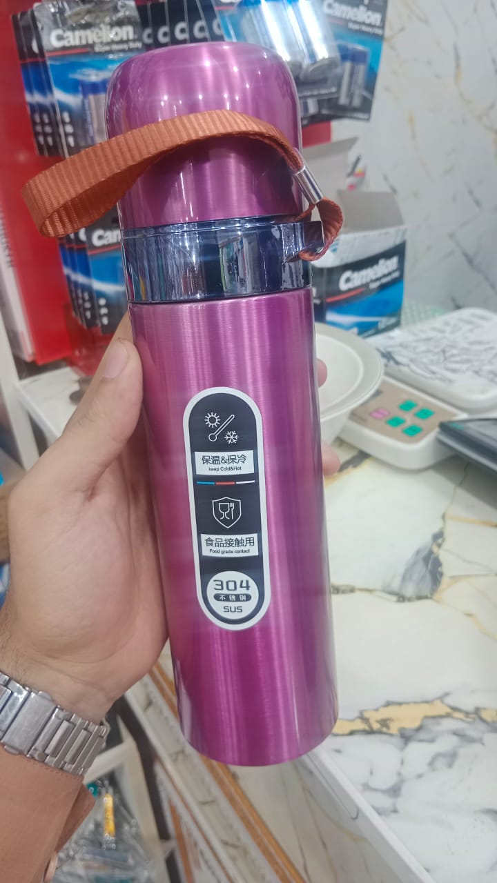 304 Stainless Steel Vacuum Flask/Cup 500ML Capacity (Random Color)