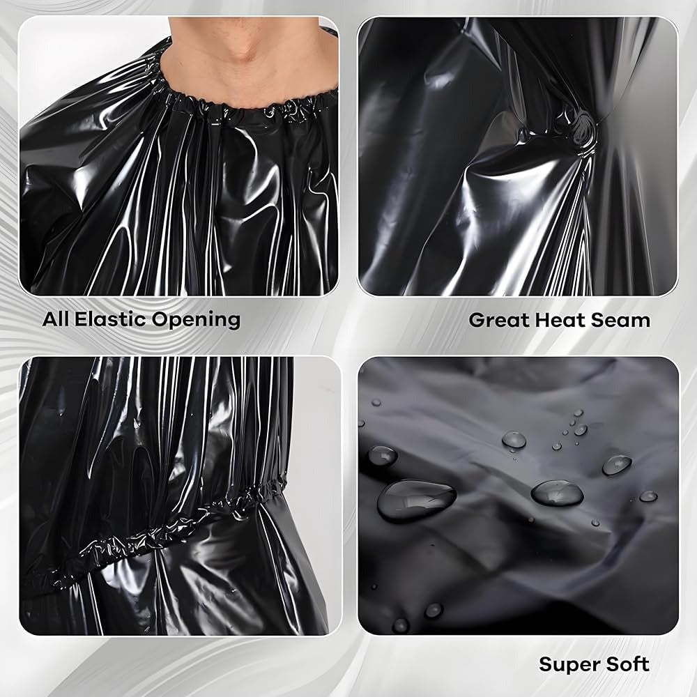 Sauna Suit Heavy Duty Anti Rip PVC