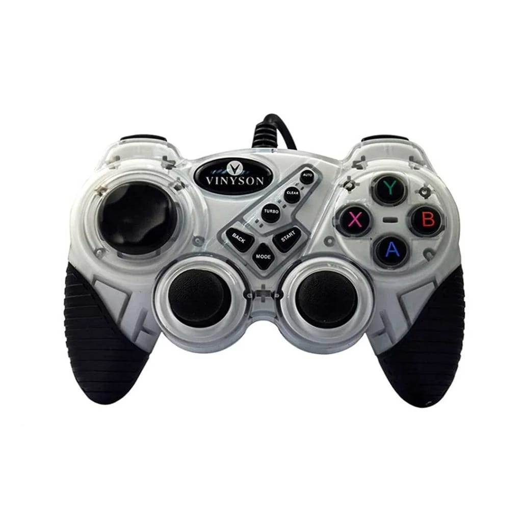 Double Shock USB Game Controller Durable Comfortable Stylish
