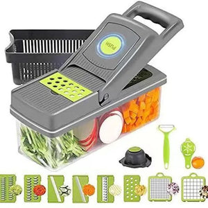 Vegetable Chopper 16 Pcs Set